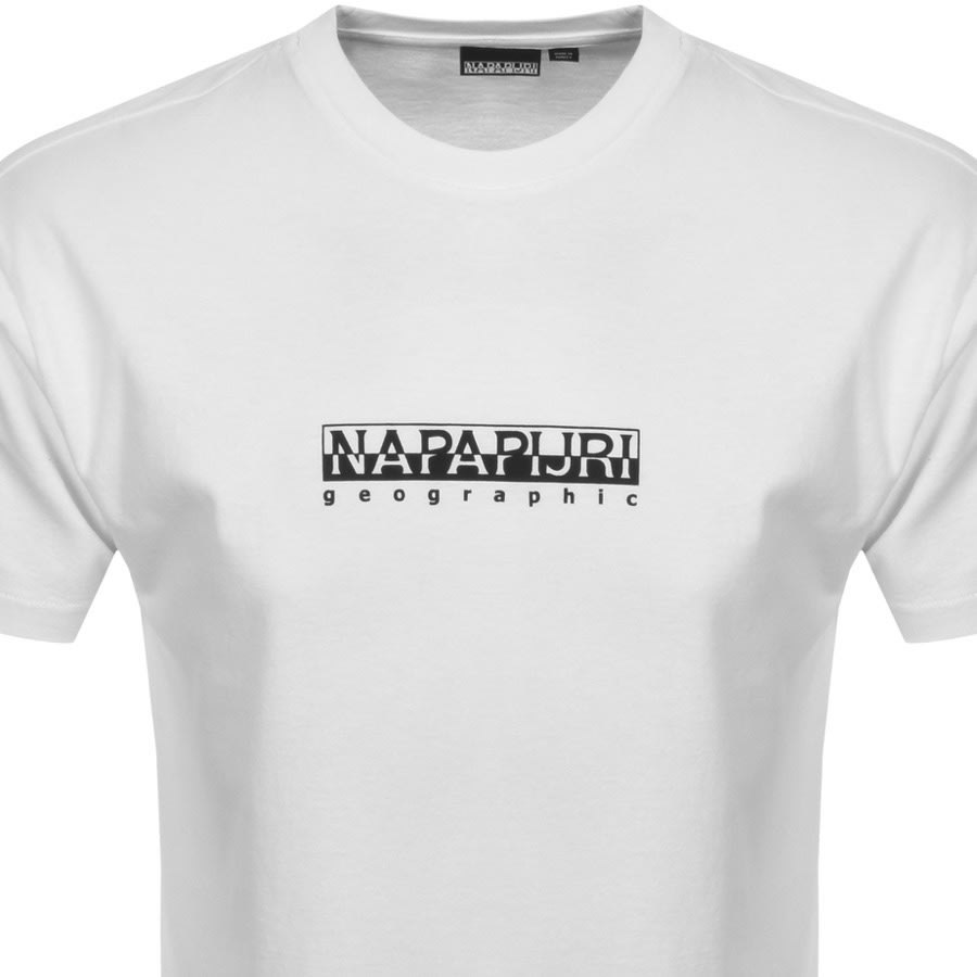 Alternative Image for ProductNapapijri S-Box Short Sleeve T Shirt White2
